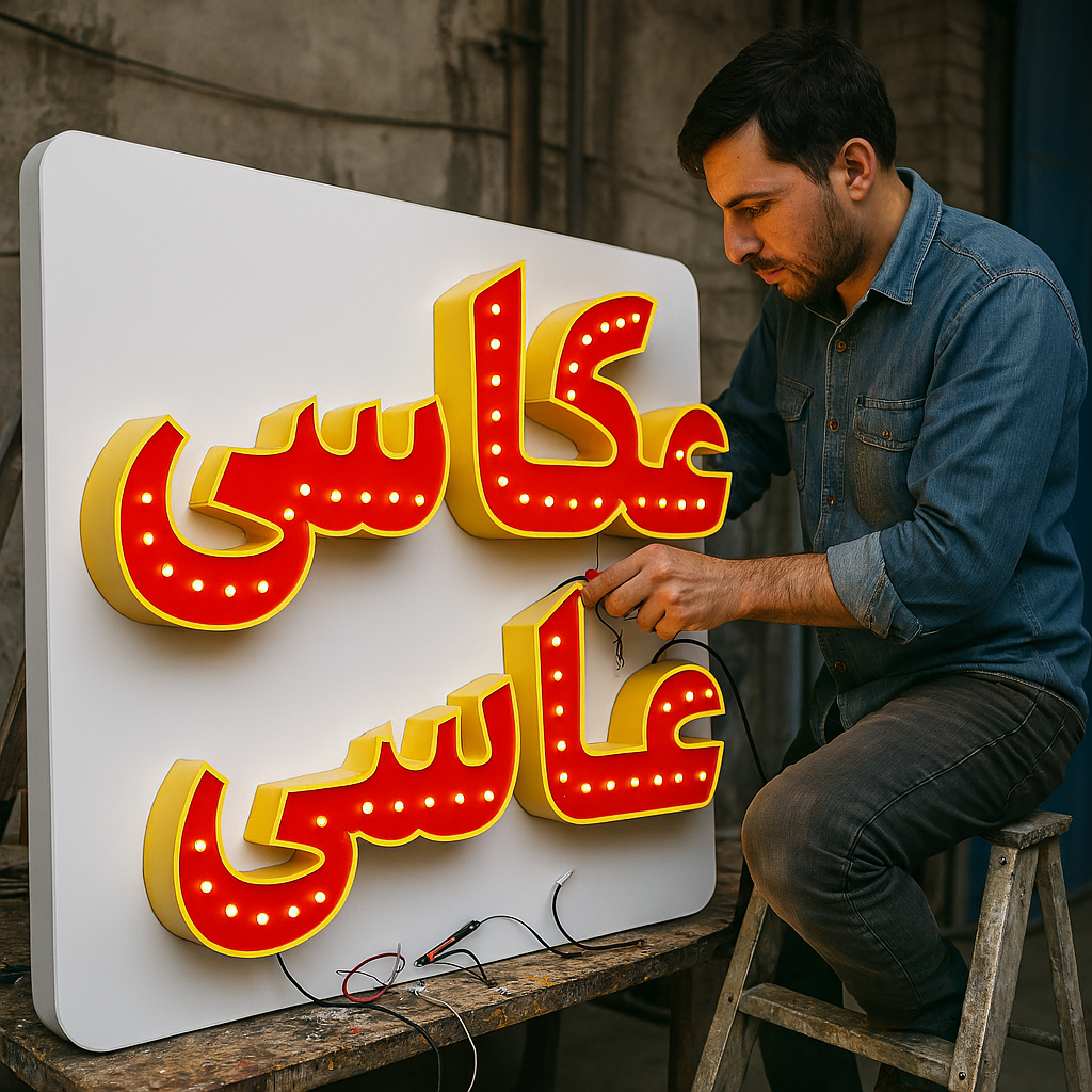 معرفی ابزارهای حرفه‌ای تابلوسازی و کاربرد آن‌ها. خرید ابزارهای تابلوسازی در تهران