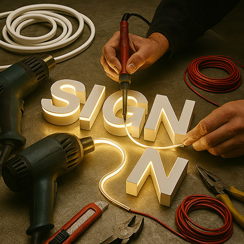 خرید ابزارهای حرفه‌ای تابلوسازی از وبسایت ملزومات تابلوسازی سپهر